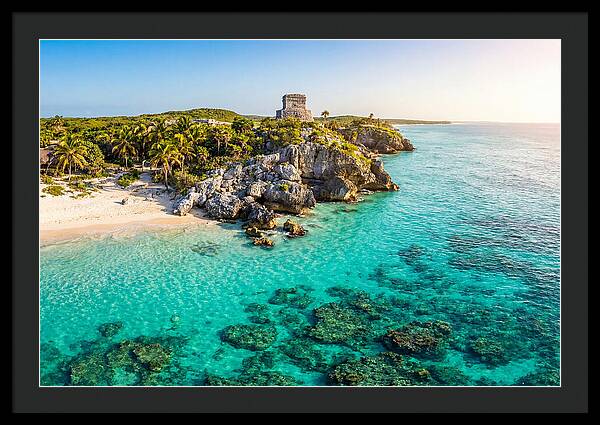 Tulum Ruins Overlooking Caribbean