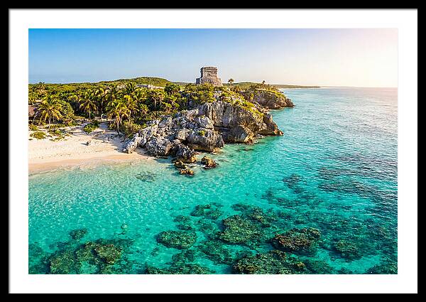 Tulum Ruins Overlooking Caribbean