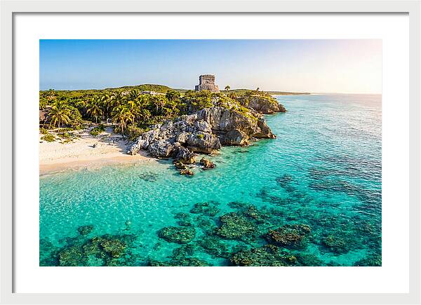 Tulum Ruins Overlooking Caribbean