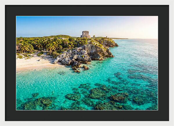 Tulum Ruins Overlooking Caribbean