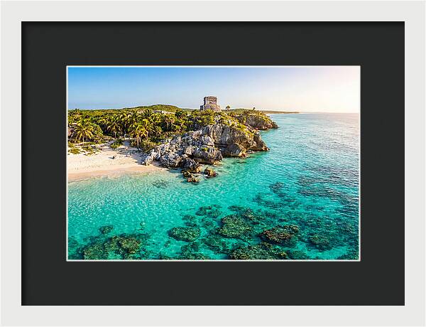 Tulum Ruins Overlooking Caribbean