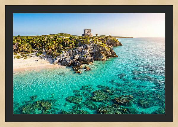 Tulum Ruins Overlooking Caribbean