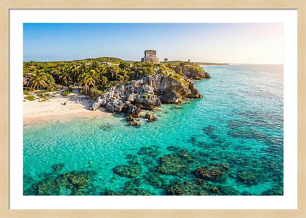 Tulum Ruins Overlooking Caribbean