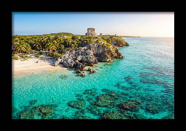 Tulum Ruins Overlooking Caribbean