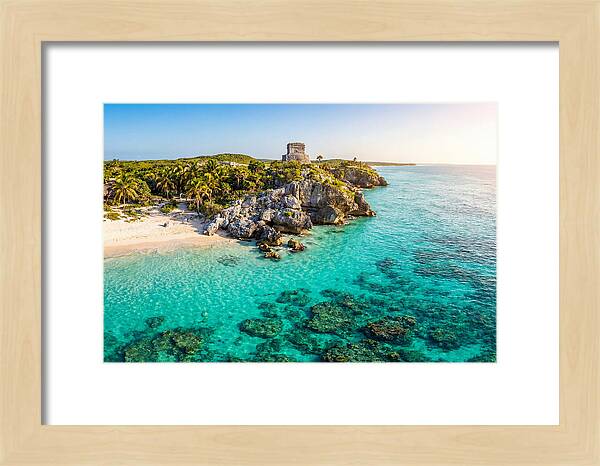 Tulum Ruins Overlooking Caribbean
