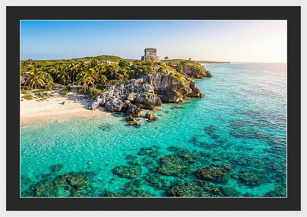 Tulum Ruins Overlooking Caribbean
