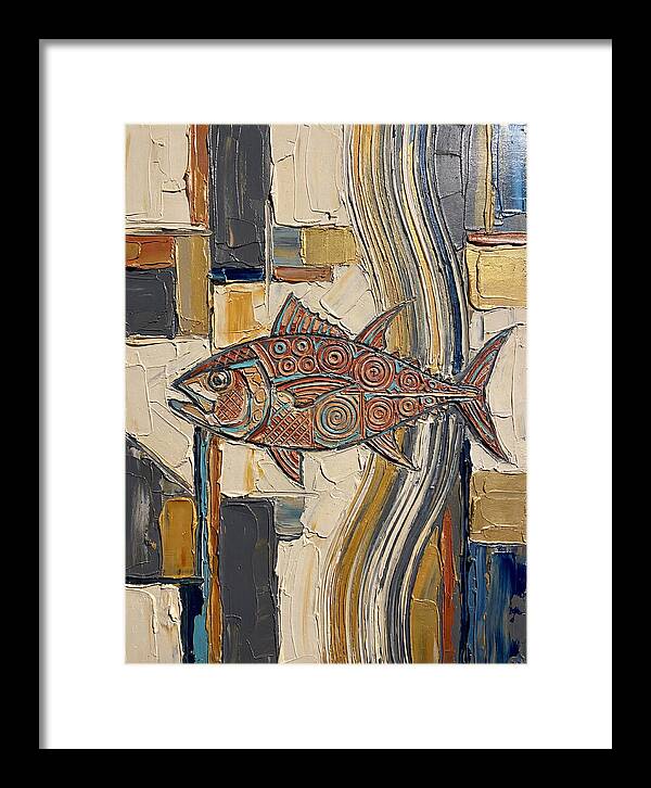 Tuna In Abstract Colors