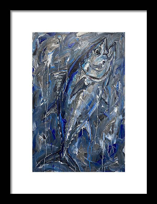 Tuna In Expressionist Style