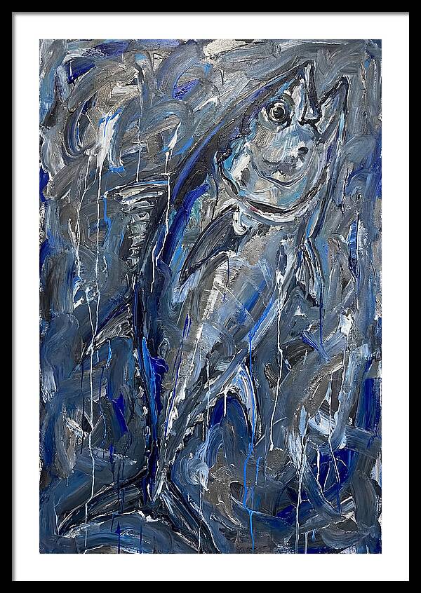 Tuna In Expressionist Style