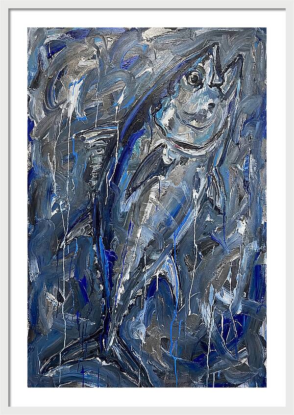 Tuna In Expressionist Style
