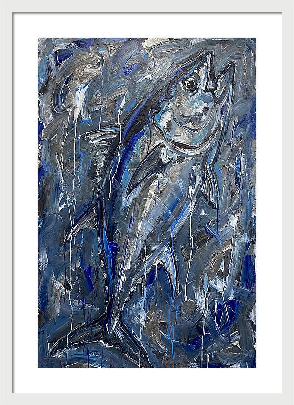Tuna In Expressionist Style