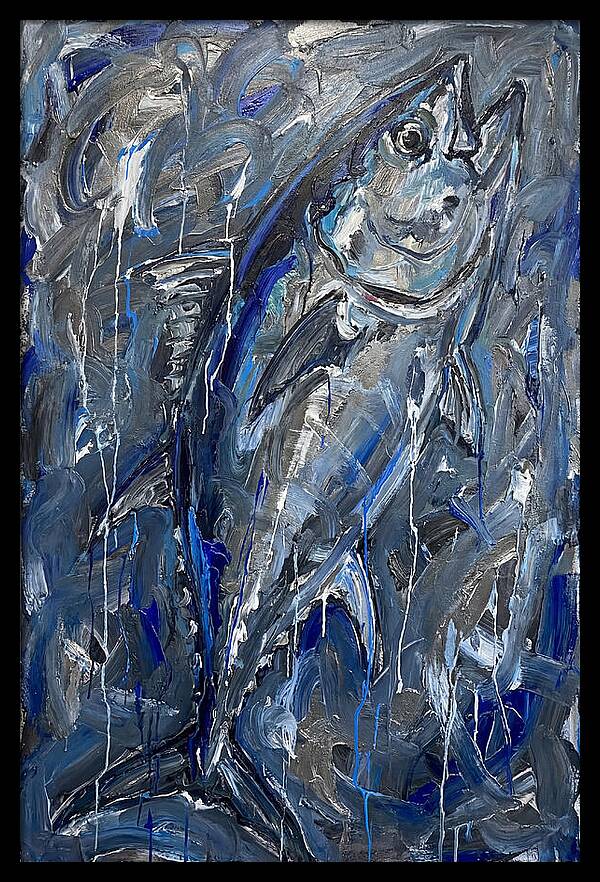 Tuna In Expressionist Style