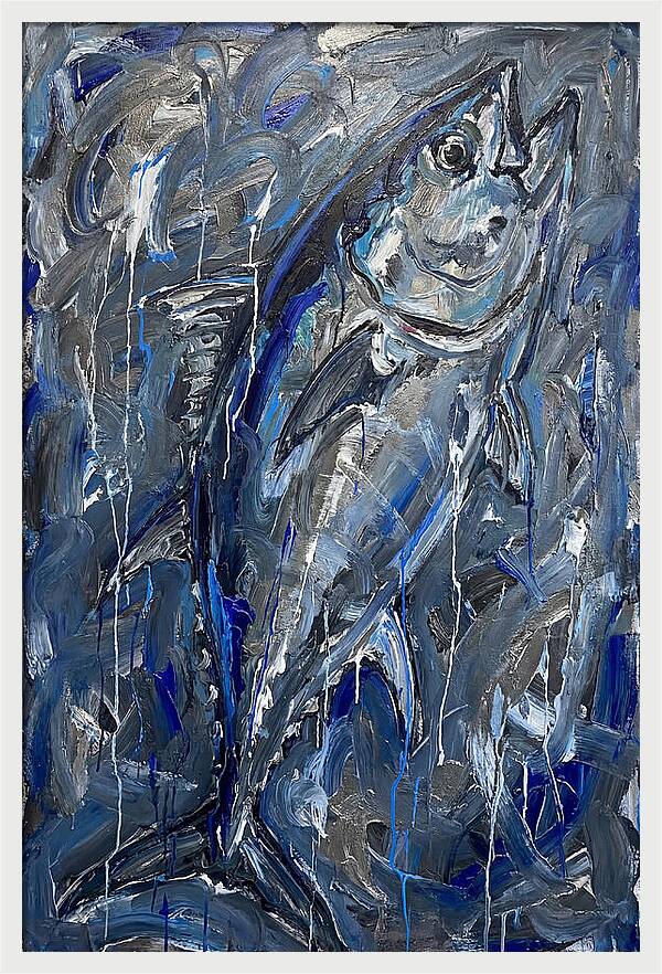 Tuna In Expressionist Style