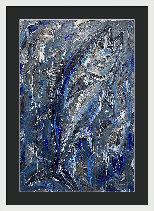 Tuna In Expressionist Style