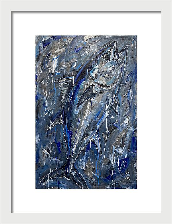 Tuna In Expressionist Style