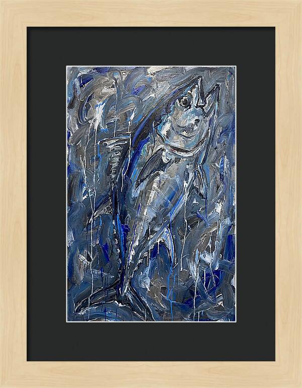 Tuna In Expressionist Style