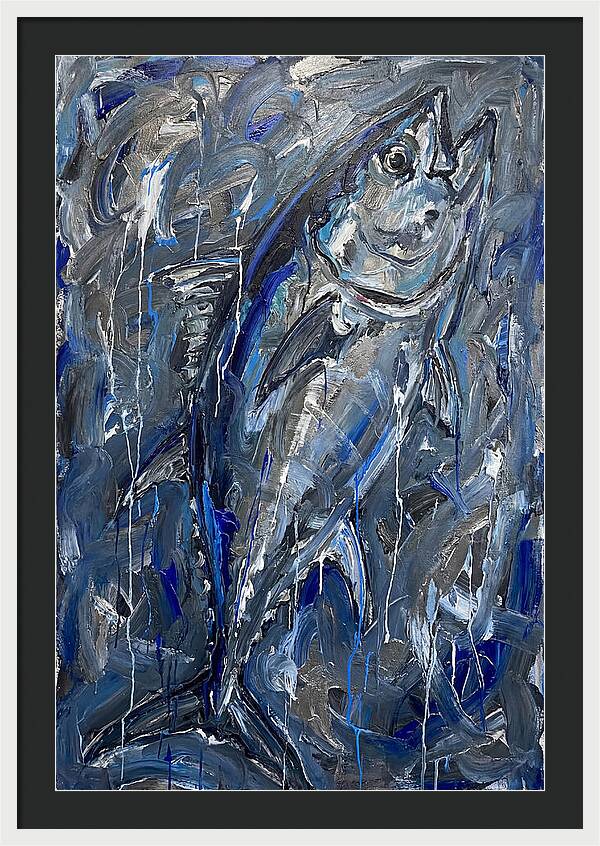 Tuna In Expressionist Style