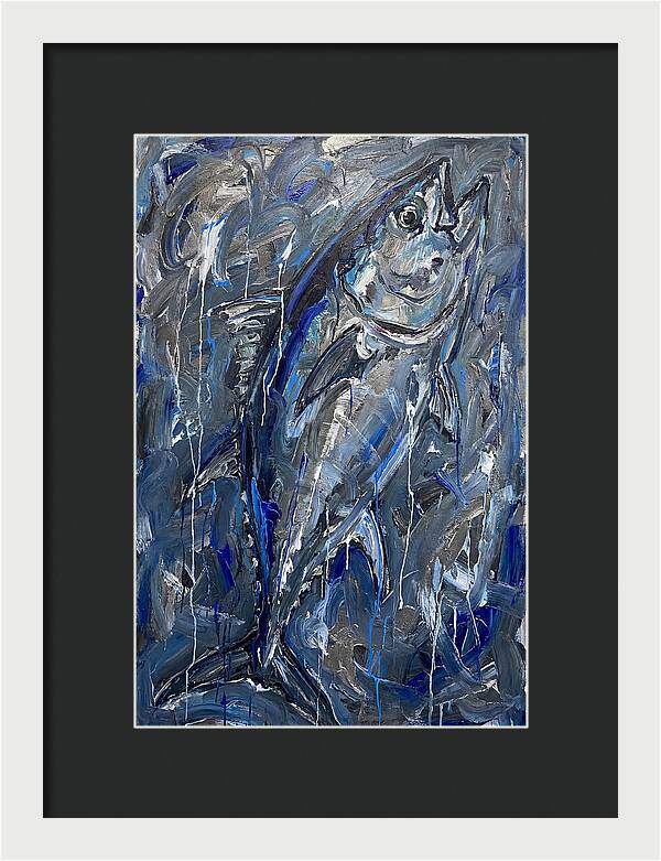 Tuna In Expressionist Style