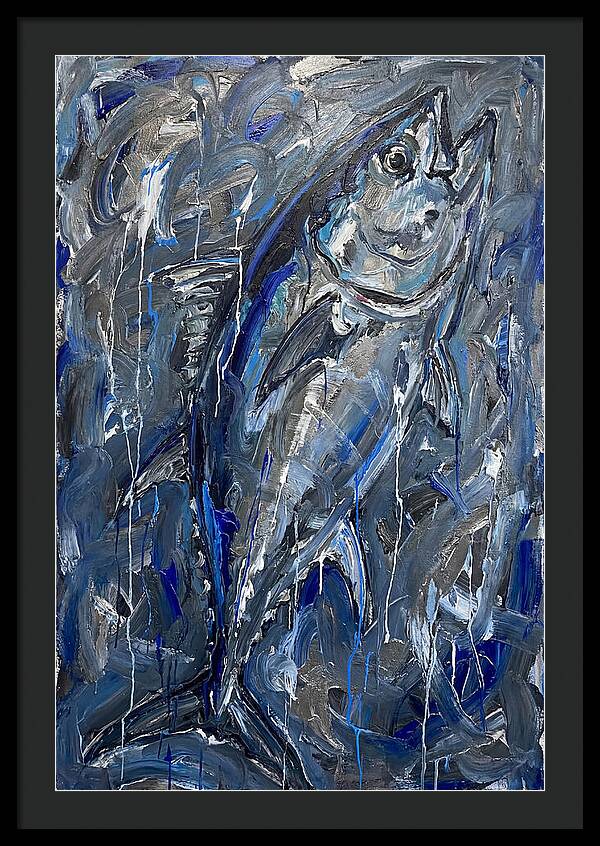 Tuna In Expressionist Style