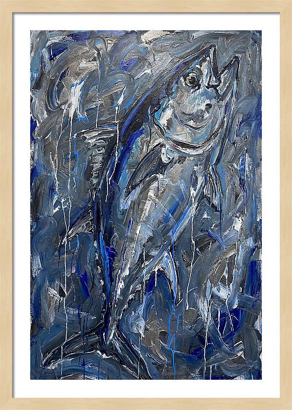 Tuna In Expressionist Style