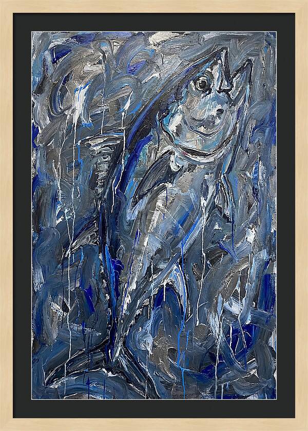 Tuna In Expressionist Style