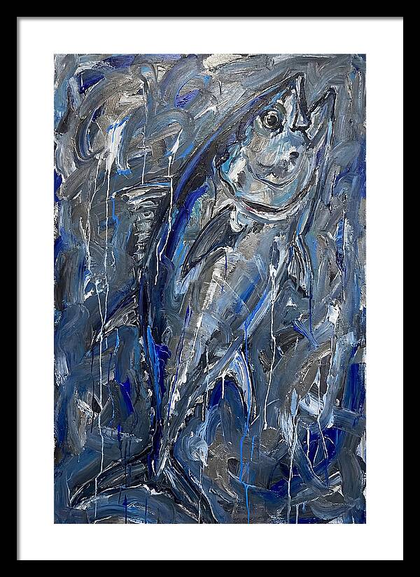 Tuna In Expressionist Style