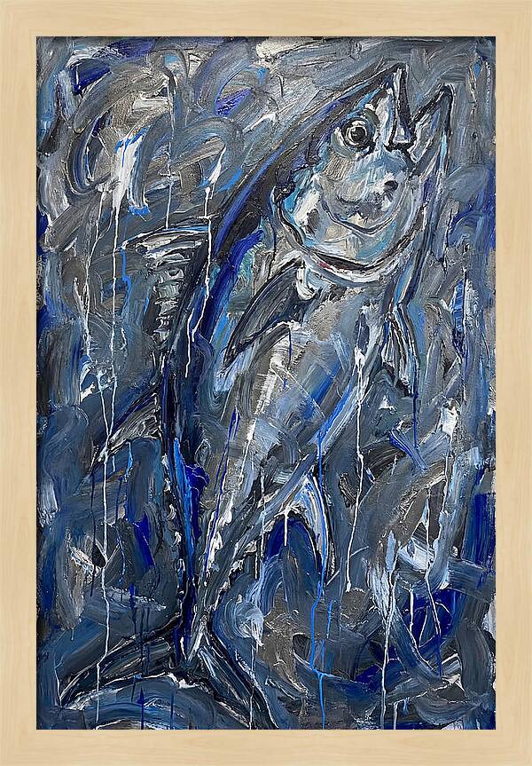 Tuna In Expressionist Style