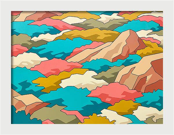 Tundra Landscape Abstraction