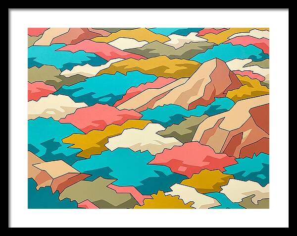 Tundra Landscape Abstraction