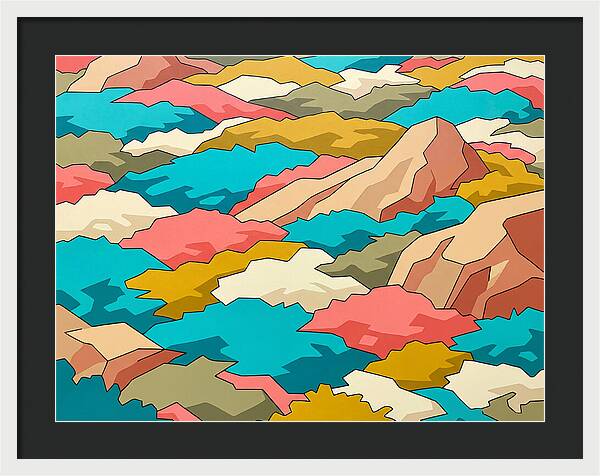 Tundra Landscape Abstraction