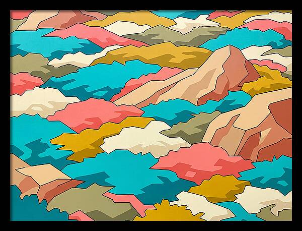 Tundra Landscape Abstraction