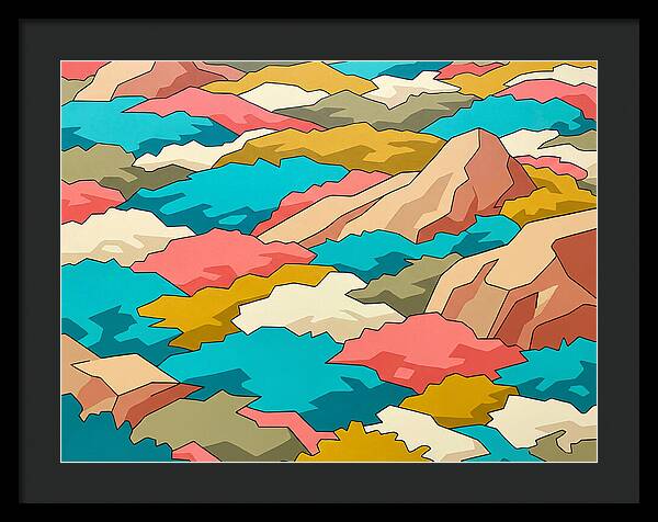 Tundra Landscape Abstraction