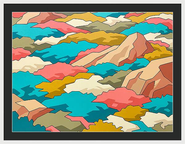 Tundra Landscape Abstraction