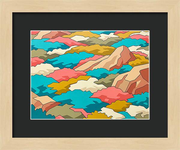Tundra Landscape Abstraction