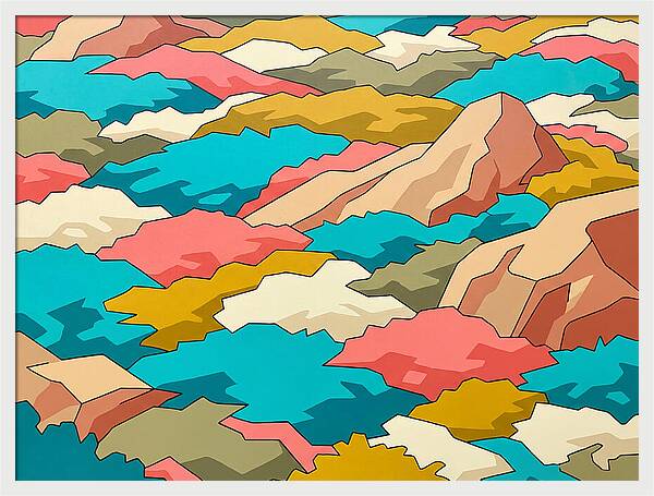 Tundra Landscape Abstraction