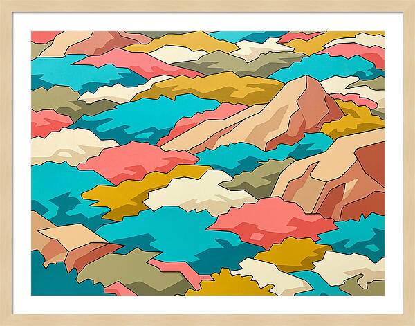 Tundra Landscape Abstraction