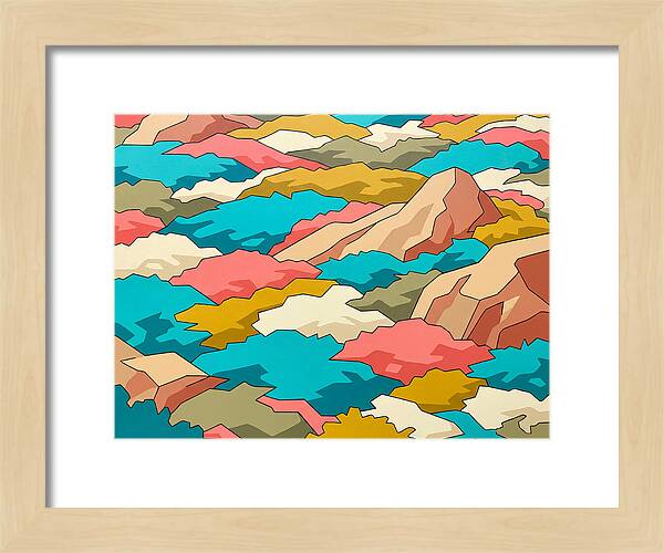 Tundra Landscape Abstraction