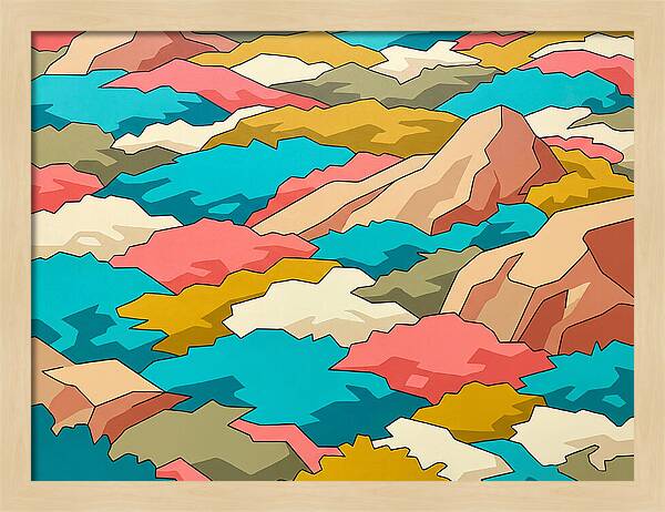 Tundra Landscape Abstraction