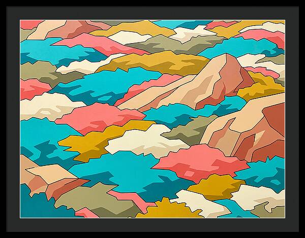 Tundra Landscape Abstraction