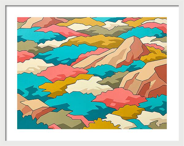 Tundra Landscape Abstraction