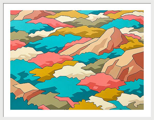 Tundra Landscape Abstraction