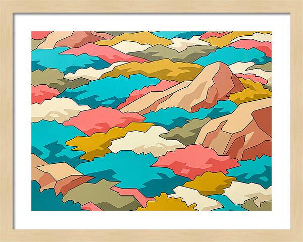 Tundra Landscape Abstraction