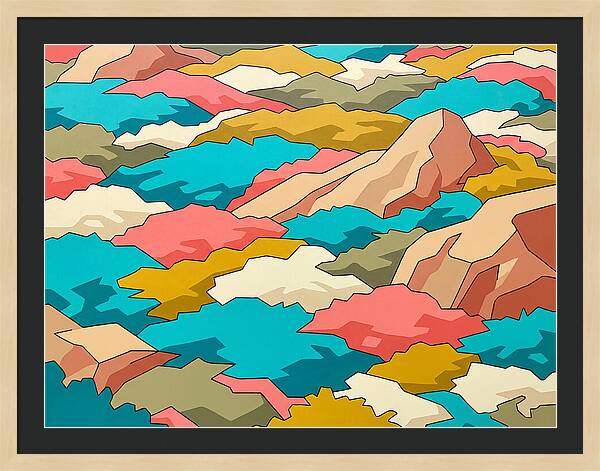 Tundra Landscape Abstraction