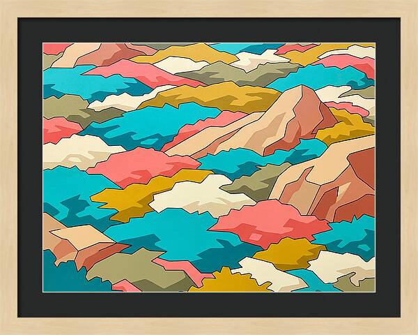 Tundra Landscape Abstraction