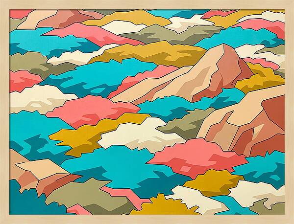 Tundra Landscape Abstraction