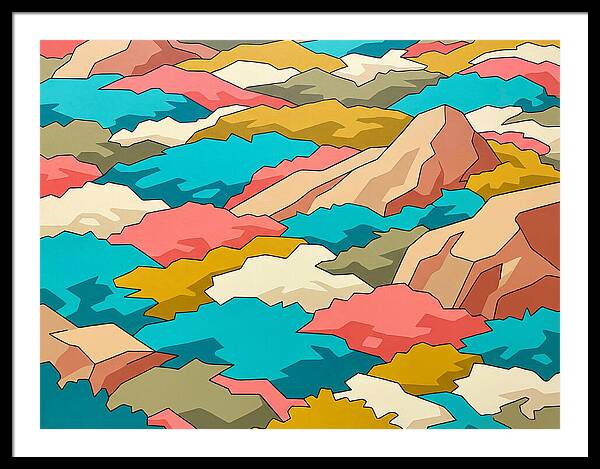 Tundra Landscape Abstraction