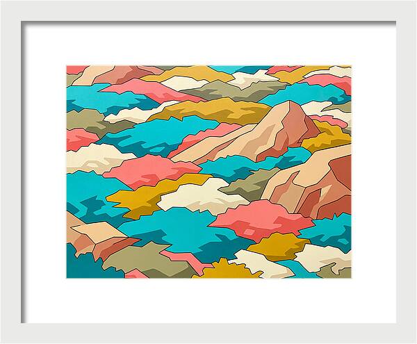 Tundra Landscape Abstraction