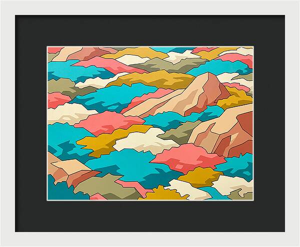 Tundra Landscape Abstraction