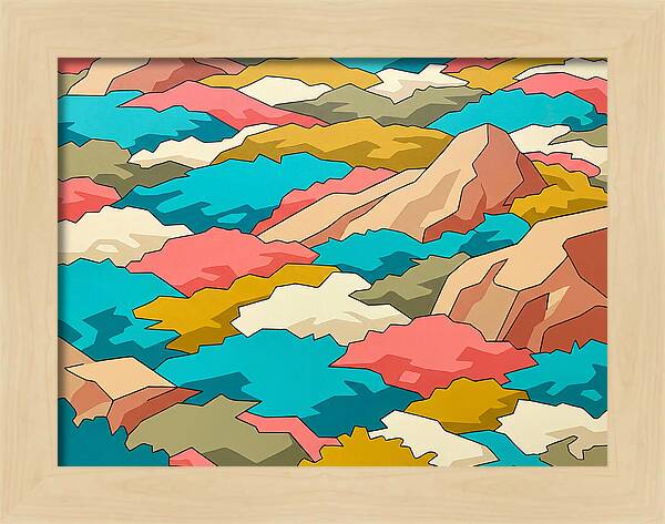 Tundra Landscape Abstraction