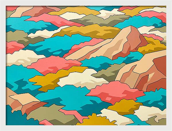Tundra Landscape Abstraction